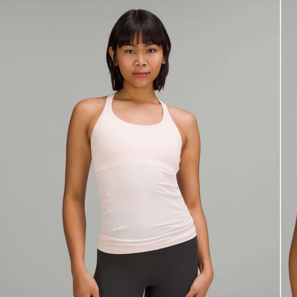 Lululemon Ebb to Street Tank Top STRAWBERRY MILKSHAKE - Picture 3 of 6